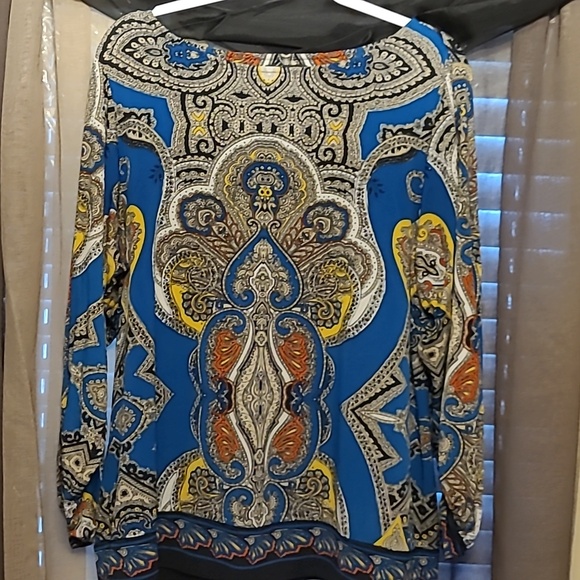 Alfani size 1x printed top. - Picture 2 of 6